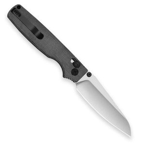 Couteaux pliants classiques avec lame Dark Drop Point et poignées texturées pour le camping, la randonnée, les activités de plein air et usage général - Product Image 3
