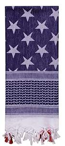 Pañuelo American Star Shemagh Keffiyeh Cuadrado con Puntos, Táctico, Desértico, de Algodón de Primera Calidad - Product Image 3