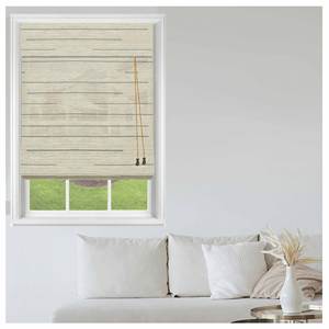 Persianas Enrollables Inalámbricas Integradas de Diseño Natural Sencillo, Horizontales, de Alta Calidad, Ecológicas, Personalizadas, para Ventanas Francesas, para Todas las Estaciones - Product Image 2