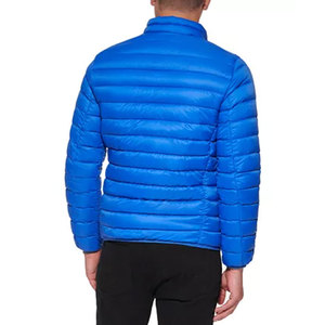OEM ODM Men's Lightweight Winter Warm Bubble Puffer Jacket Breathable Windproof Front <b>Zip</b>-<b>Up</b> Duck Down Bubble Puffer Coat - Product Image 6
