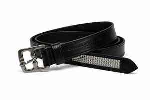 Cuero para estribos de caballo Diamante Black de alta calidad, resistente y con acabado suave, para productos ecuestres a precio mayorista. - Product Image 6
