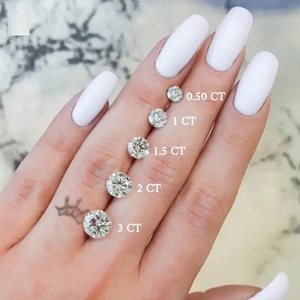 Round Solitaire Engagement Milgrain Labgrown Diamond D-E VVS-VS <b>Ring</b> For Women Pave Band Buy Direct From <b>Indian</b> Trusted Supplier - Product Image 6