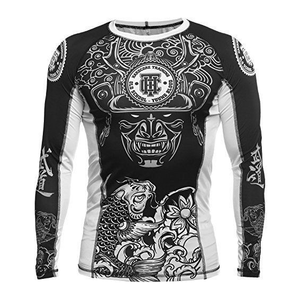 Maillot de compression personnalisé pour Muay Thai et boxe – Rashguard d'entraînement MMA ultra-résistant pour la lutte thaïlandaise - Product Image 3