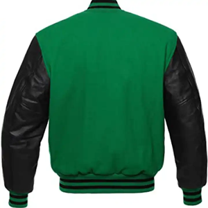 Veste de baseball en laine de haute qualité pour homme, personnalisée, style varsity, veste de travail d'hiver, broderie en chenille, cuir - Product Image 2