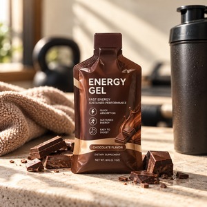 Gel Energético Personalizado de Marca Privada OEM ODM, Sobre de Energía Rápida con Sabor a Chocolate, Suplemento Deportivo - Product Image 5