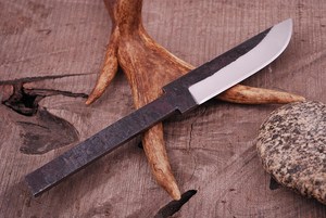 Cuchillo Personalizado Hecho a Mano con Espiga Completa, Hoja de Acero de Alto Carbono con Punta Caída para Uso en Exteriores, Camping, Bushcraft, OEM, ODM - Product Image 3