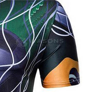 T-shirts de sublimation personnalisés respirants pour tenues décontractées et streetwear 2026 - Product Image 5