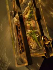 Pochette en résine peinte à la main, écologique, avec fleurs pressées, motif prairie ensoleillée, pour décorations de mariage - Product Image 3