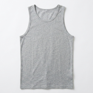 Mens Knitted Cotton Breathable Casual Gym Tank Top Moisture Absorbent Vest Summer Fitness Wear - Product Image 5