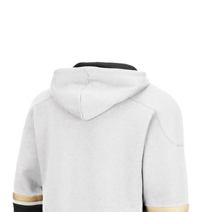 Sweat à capuche de hockey sur glace en coton brodé sur mesure pour hommes, avec logo brodé en twill et lacets - Product Image 5