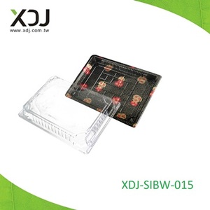 Taiwan Recyclable Plastic Sushi <b>Container</b> <b>Takeaway</b> Food Packaging Box Made with Recycled Materials - Product Image 1