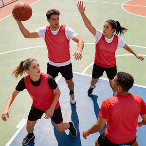 Maillot d'entraînement léger et respirant pour le football et les sports d'équipe – Gilet d'entraînement pour le football - Product Image 6