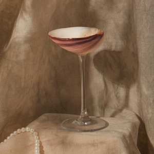 Ensemble de verres à vin décorés de coquillages pour les boissons de fête, prix le plus bas, verres à boisson en coquillages faits à la main - Product Image 3