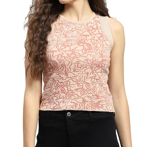 Camisetas sin Mangas de la Mejor Calidad, Diseño Personalizado, Camisetas sin Mangas para Mujer, Personaliza tu Logotipo, Camiseta sin Mangas al por Mayor, Precio Económico, OEM - Product Image 1