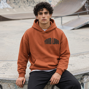 Sudadera con Capucha de Algodón Grueso para Hombre, Estilo Urbano Informal, Personalizada, Talla Grande - Product Image 5