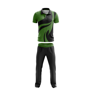 Custom Cricket Uniforms Digital Print High Quality Quick Dry Breathable 100% Polyester Short Sleeve Sports Jersey T-Shirt - Product Image 5
