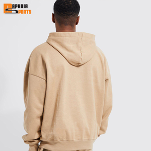 Most Trendy Cut and Sew Winter 2 <b>Pc</b> Tracksuit <b>Sets</b> Thick Hoodie & Matching Jogger Sweatpants Two Piece Cotton Men's Sweatsuit - Product Image 3