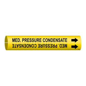 เครื่องหมายท่อแบบ Snap-On สำหรับท่ออุตสาหกรรม Brady Medium Pressure Condensate - Product Image 3