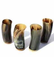 Verre à cocktail artisanal en corne de vache, verre à boire de luxe moderne fait à la main, vaisselle de bar, vaisselle de cuisine, cadeau de mariage