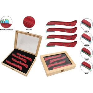 Cuchillo para peluquería canina, herramienta para quitar pelo, recortador con mango de madera, cuchillos antideslizantes - Product Image 4