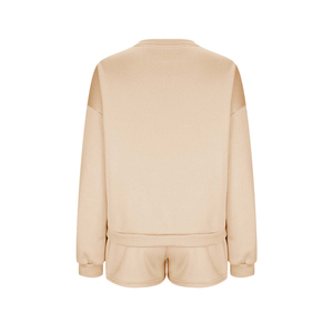 Ensembles pour femmes très vendus, 100% coton, streetwear, ensemble 2 pièces, respirant, léger, séchage rapide, logo personnalisé - Product Image 2