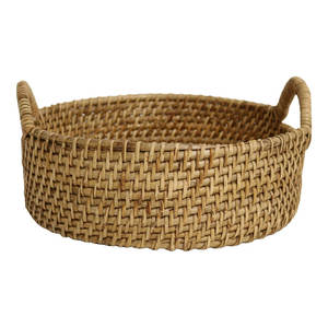 ตะกร้าหวายสานสำหรับตกแต่งบ้านโซลูชันการจัดเก็บที่หรูหรา - Product Image 2