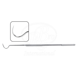 Explorador Dental Equino de Acero Inoxidable, Punta Fina de 22x19 mm, 17.5 Pulgadas, Herramienta Veterinaria para el Cuidado Dental Equino - Product Image 2