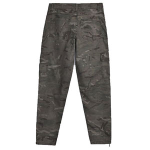 Pantalon cargo décontracté d'été pour homme, respirant, taille mi-haute, coupe régulière, conçu pour un port quotidien confortable, idéal pour la vente en gros - Product Image 3