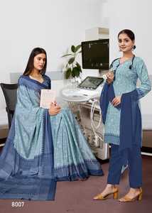 Crepe Corporate <b>Silk</b> Saree Digital Print - Product Image 6