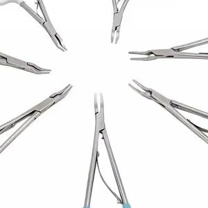 Open surgical ligating <b>clip</b> applicator set of 10 pcs polymer ligating instruments reusable surgical kit - Product Image 6