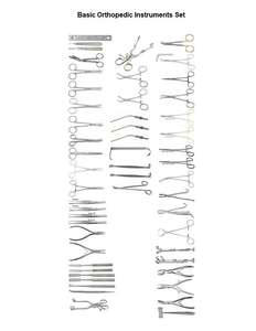 Ensemble chirurgical orthopédique de qualité supérieure, kit complet de chirurgie osseuse, instruments de réparation des traumatismes et des fractures, équipement en acier de qualité hospitalière - Product Image 2
