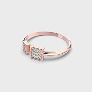 Bague en diamant élégante très demandée, parfaite pour les fiançailles ou les anniversaires, disponible au meilleur prix - Product Image 1