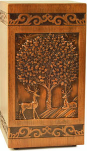 โกศบรรจุอัฐิไม้ธรรมชาติสไตล์อเมริกัน งานแฮนด์เมด สำหรับผู้ใหญ่ ราคาประหยัด รับทำโลโก้ตามสั่ง สำหรับทั้งชายและหญิง ขายดี - Product Image 6