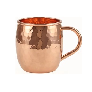 Solid 100% Pure Copper <b>Mugs</b> Classic Design 20 Oz <b>Large</b> Capacity Eco-Friendly Beer & Coffee <b>Mug</b> with Handle - Product Image 1