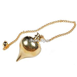 Péndulo curativo de Karnak dorado para Reiki, venta al por mayor, péndulos curativos de Karnak dorado, péndulo hecho a mano, curación espiritual - Product Image 3