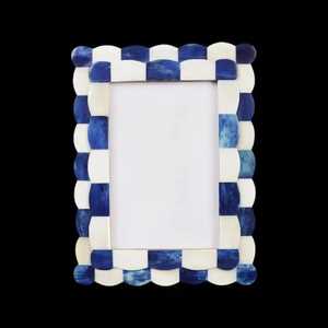 Handcrafted Bone Inlay Sunburst Leaf Floral Pattern Picture <b>Frame</b> Custom Tabletop Photo <b>Frame</b> Wholesale Art <b>Frame</b> - Product Image 5