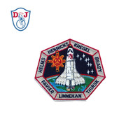 Nouveaux patchs brodés personnalisés, design brodé sur le thème de l'astronautique et de l'exploration spatiale, pour garnitures et accessoires de combinaisons spatiales