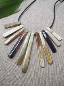 Pulsera de Cuerno de Búfalo Hecha a Mano con Cuentas, Joyería en Tonos Tierra, Regalo de Lujo Unisex, Estilo Natural, Bohemio y Minimalista - Product Image 4