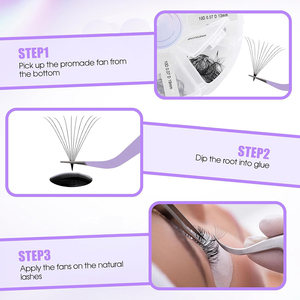 Nouvelles pinces à cils en forme de L en acier inoxydable à pointe fine pour une pose facile des extensions de cils - Product Image 6