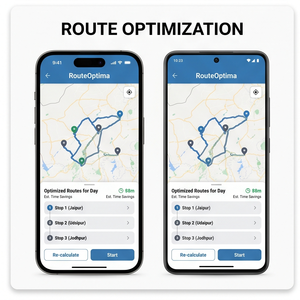 Aplicación de Logística Royalcraft – Seguimiento de Envíos, Gestión de Entregas, Seguimiento de Flotas y Optimización de Rutas iOS/Android - Product Image 3