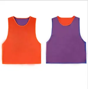 Custom Kids Soccer <b>Training</b> <b>Bibs</b> and Vests Reversible Mesh Sports Vest Sublimation Technique Custom Soccer <b>Bibs</b> Mesh <b>Training</b> - Product Image 2