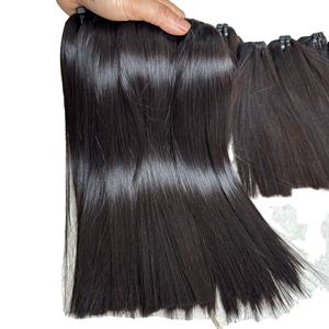 Extensiones de cabello Remy súper doble dibujado cinta recta de hueso Ins Paquete de cabello virgen humano Natural con punta plana cabello doble dibujado - Product Image 6