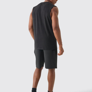 Camiseta sin Mangas Deportiva para Hombre, Tejida, de Secado Rápido y Transpirable, Estilo Casual para Entrenamiento, Personalizable, 2026 Premium - Product Image 3