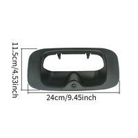 Manija de Puerta Trasera para Camioneta con Cámara para Chevy Silverado GMC Sierra 1999-2007, Manija de Puerta Trasera con Cámara