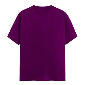 เสื้อยืดผู้ชายฤดูร้อนขายส่งจากจีน 250 กรัม ผ้าฝ้าย 100% คอกลม ไหล่ตก สไตล์ลำลองสปอร์ต - Product Image 2