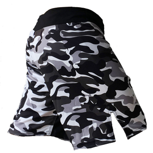 Shorts boxeurs personnalisés imprimés par transfert thermique, style streetwear, pour hommes, MMA, avec tissu respirant à séchage rapide - Product Image 2