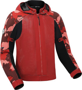 Sudadera con capucha para motocicleta, color negro, con cremallera completa, para invierno, protección corporal, forro polar, ropa deportiva - Product Image 1