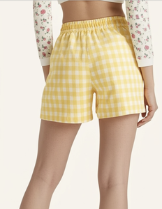 Ropa al por mayor Pantalones cortos de mujer Fabricante de ropa de Vietnam OEM ODM Ropa de mujer Etiqueta personalizada Tela personalizada - Product Image 5