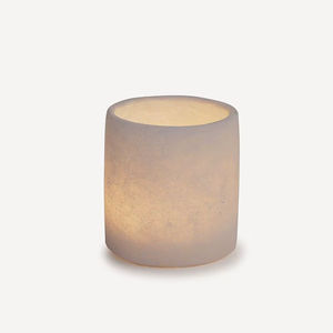 Candelabro Moderno de Piedra de Alabastro Pulido, Hecho a Mano, Decorativo de Lujo para Centro de Mesa - Product Image 1