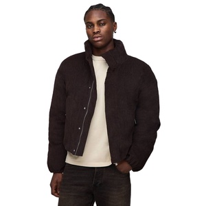 Chaqueta de Invierno Acolchada Transpirable y Resistente al Viento de Alta Calidad para Hombre con Cierre de Cremallera con Logotipo Personalizado, Servicio OEM, Acabado Lavado - Product Image 1